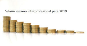 Aumenta el salario mínimo interprofesional para 2019